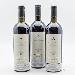 Artadi Grandes Anadas 2001, 3 bottles