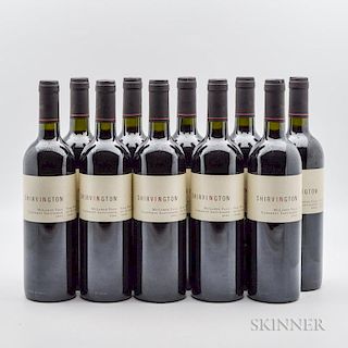 Shirvington Cabernet Sauvignon 2002, 10 bottles