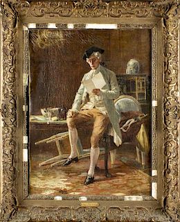 Laslett John Pott (New Jersey,UK,1837-1898) oil on canvas