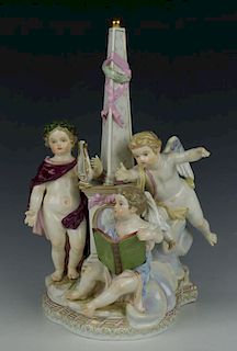 Meissen Acier Figurine "Allegory of Poetry"