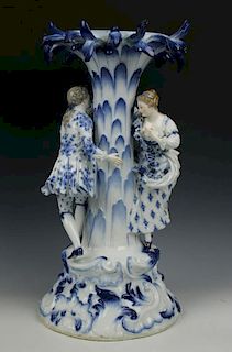 Meissen Figurine 2772 "Centerpiece with Man and Woman"