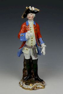 Meissen Kaendler Figurine 2647 "Saxon Soldier"