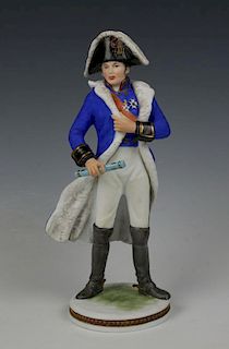 Kaiser Porcelain figurine soldier "Ney"