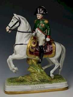 Scheibe Alsbach Kister soldier figurine "Napoleon on Horse"