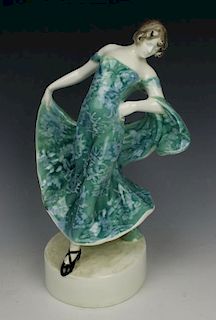 Goldscheider Wien figurine 4749 "Dancing Lady"