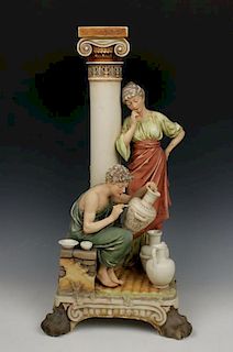 Royal Dux figurine "Greek Potter"