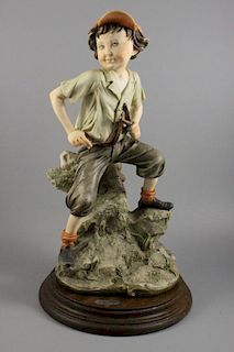 Giuseppe Armani Figurine "Boy with Slingshot"