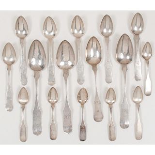 S. Kirk & Son Coin Silver Spoons, Plus