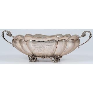 .800 Silver Center Bowl with Presentation