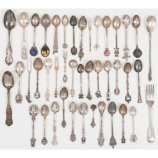 Assorted Souvenir Spoons