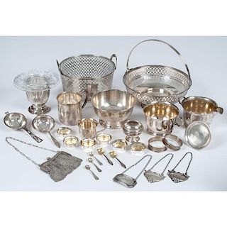 Sterling Silver Bowls and Other Accessories
