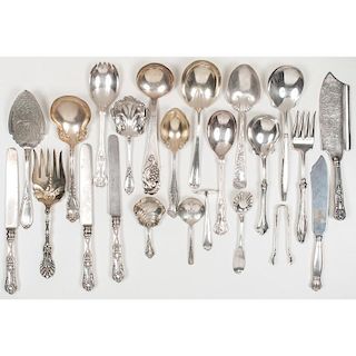 Sterling and Silverplate Flatware, Plus