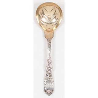 Tiffany & Co. Sterling Chrysanthemum Serving Spoon