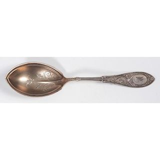 Whiting Sterling Spoon, Arabesque Pattern