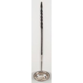 Silver Cocktail Ladle with Twist Handle
