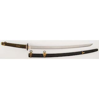Japanese Kai-Gunto Sword