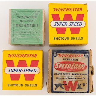 Lot of Winchester Shotshell Boxes
