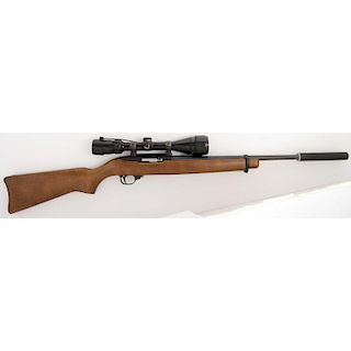 * *Ruger 10-22 Rifle with Scope and Suppressor
