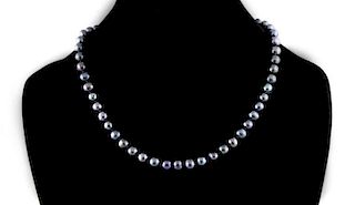 Ladies Baroque Freshwater Pearl Necklace