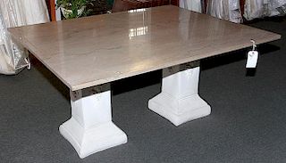 Marble display table