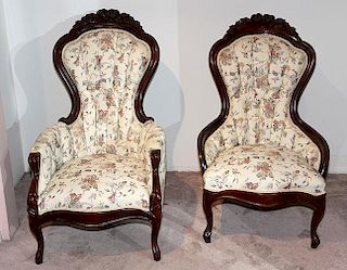 Pair of Victorian Style chairs