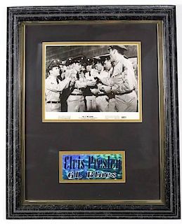 Elvis Signed Theatre Promo Photo for G.I. Blues
