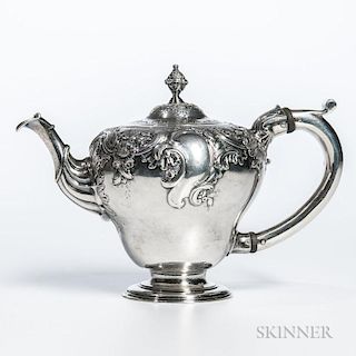George II Sterling Silver Teapot