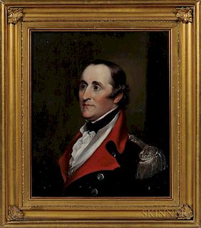 John Trumbull (New York, Connecticut, England, 1756-1843)  Portrait of Brigadier General Ebenezer Huntington