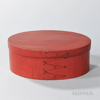 Shaker Red-painted Pantry Box
