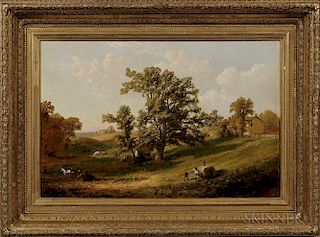 Russell Smith (Pennsylvania, Scotland, 1812-1896)  Rural Landscape