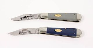Pair of Case XX Civil War Commemorative Knives