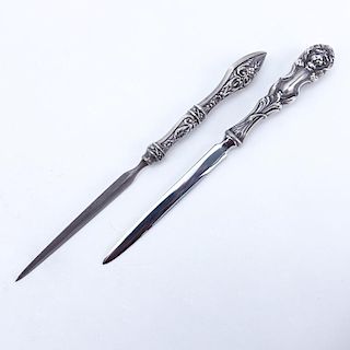 Two (2) Sterling Handled Letter Openers