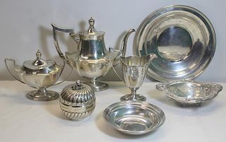 STERLING. Grouping of Assorted Sterling Items.
