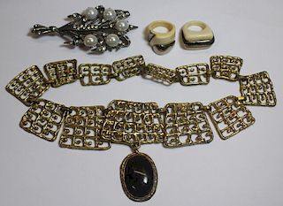 JEWELRY. Large Grouping of Assorted Silver Jewelry