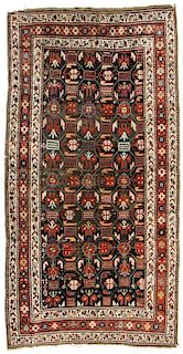Antique Kazak Rug, Caucasus: 8'9'' x 4'4''
