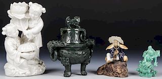4 Asian Decorative Arts Objects