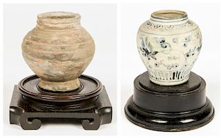 2 Small Chinese Ceramic Items
