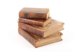 Group of Four 18th & 19th Century Books