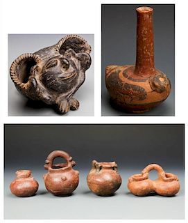 Group of 6 Pre-Columbian Artifacts