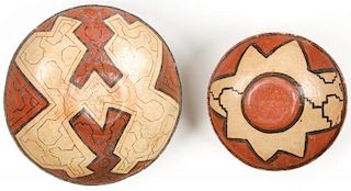 2 Old Peruvian Shipibo Bowls