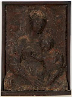 18th c. European Madonna and Child