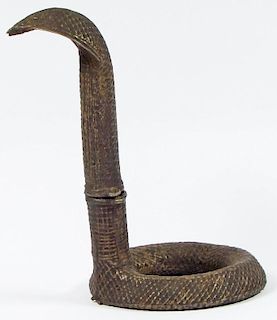 Maliah Kond Sculpture: Snake, India, Early 20th c.