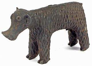 Maliah Kond Sculpture: Boar, India, Early 20th c.