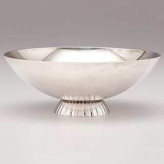 Georg Jensen Sterling Footed Bowl by Sigvard Bernadotte