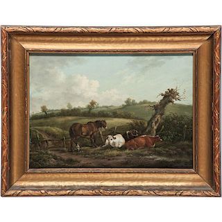 Continental Pastoral Painting
