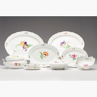 Meissen Floral Porcelain Service