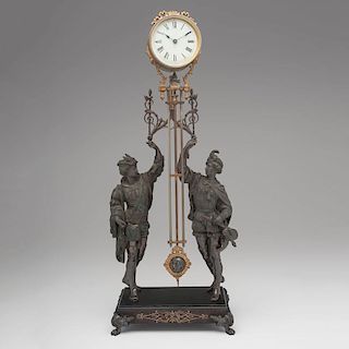 Ansonia Swing Clock, Fisher & Falconer