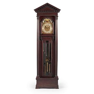 Herschede No. 122 Nine-Tube Tall Case Clock