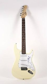 AC/DC Angus Young Signed Fender Guitar w/ COA