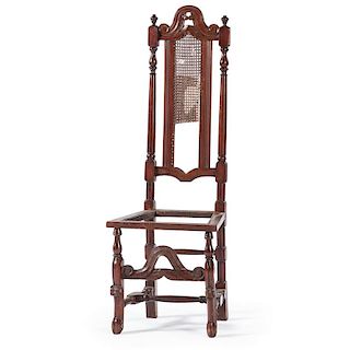 American William and Mary Maple Side Chair